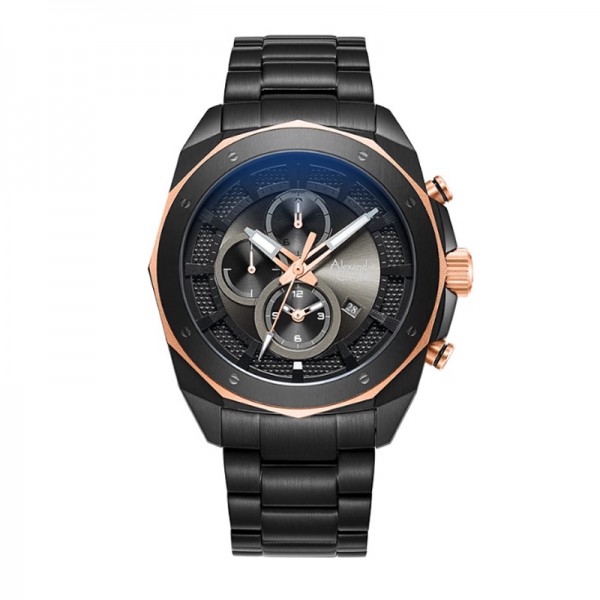 Alexandre Christie AC 6611 Rosegold Black MCBBRBA